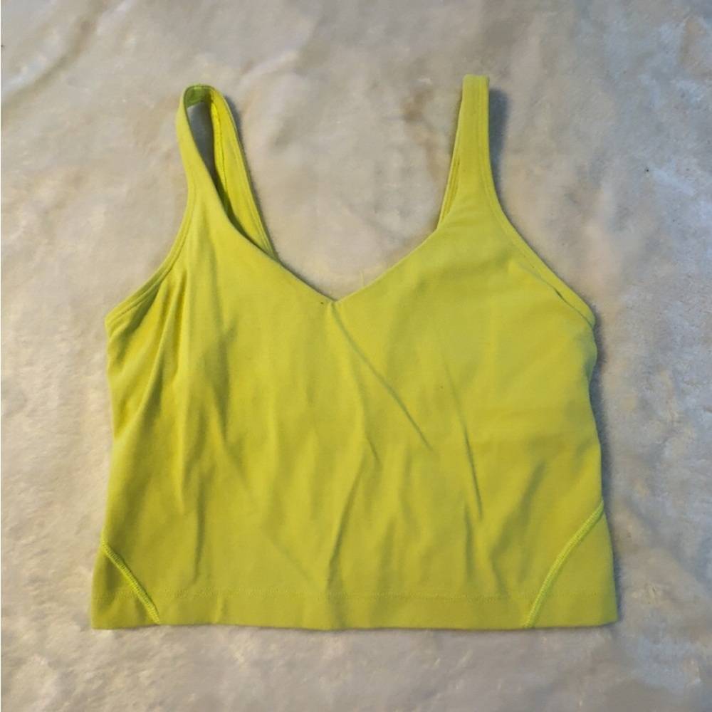 Vibrant Yellow Tank Top